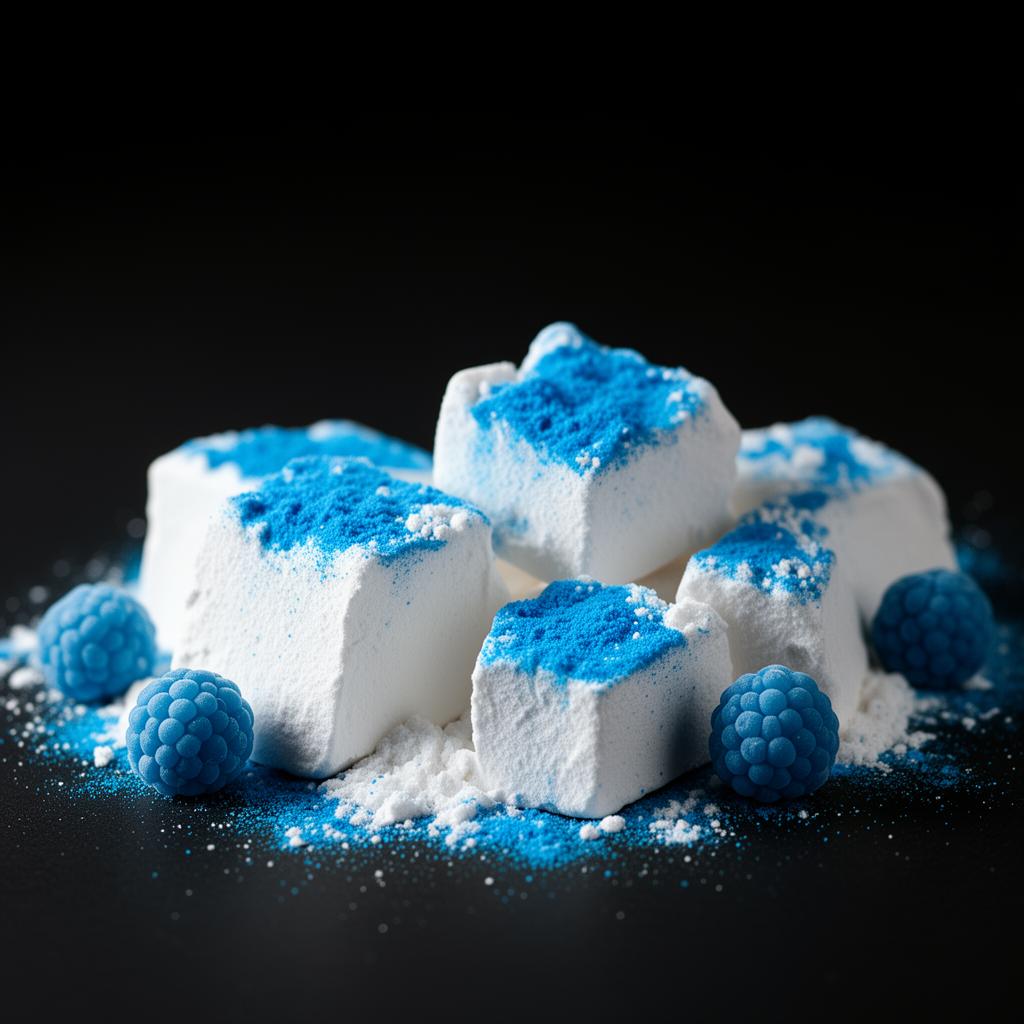 Blue Raspberry topper