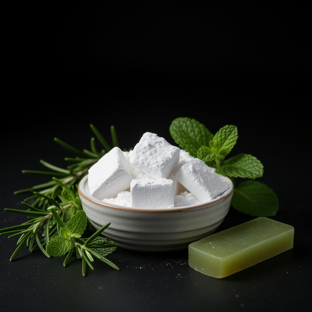 Irish Spring scented cornstarch chunks