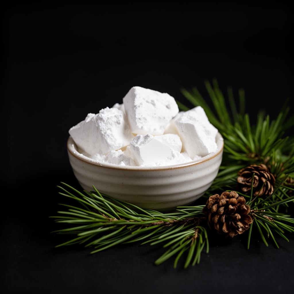 Pine-Sol scented cornstarch chunks